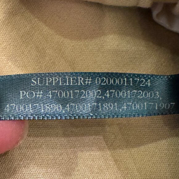 Like new LAUREN Ralph Lauren Tan Flat Front Chino Shorts Size 22W - Picture 8 of 8